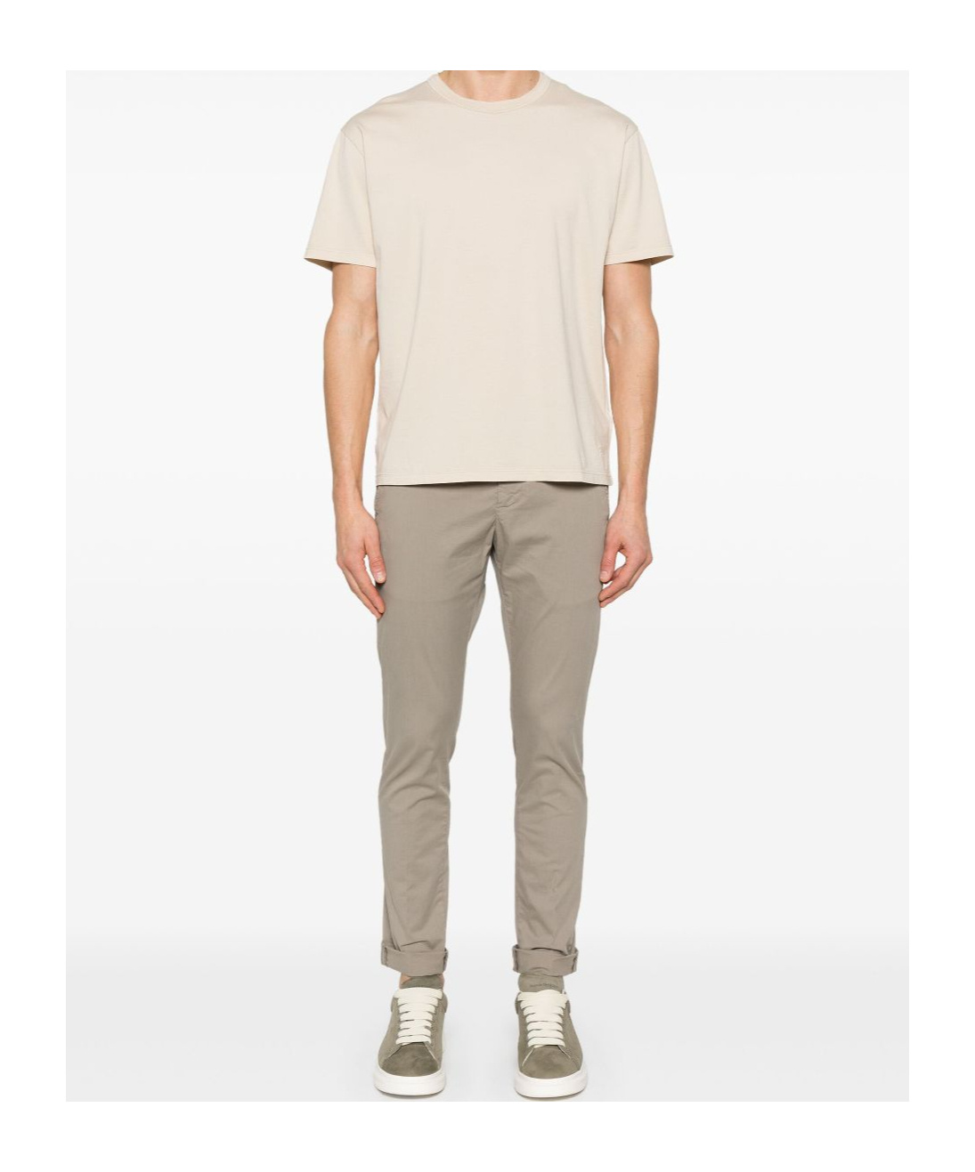 Dondup Short-sleeved T-shirt In White