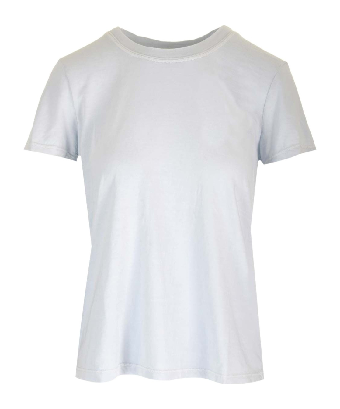 James Perse Round Neck Short Sleeve T-shirt In White