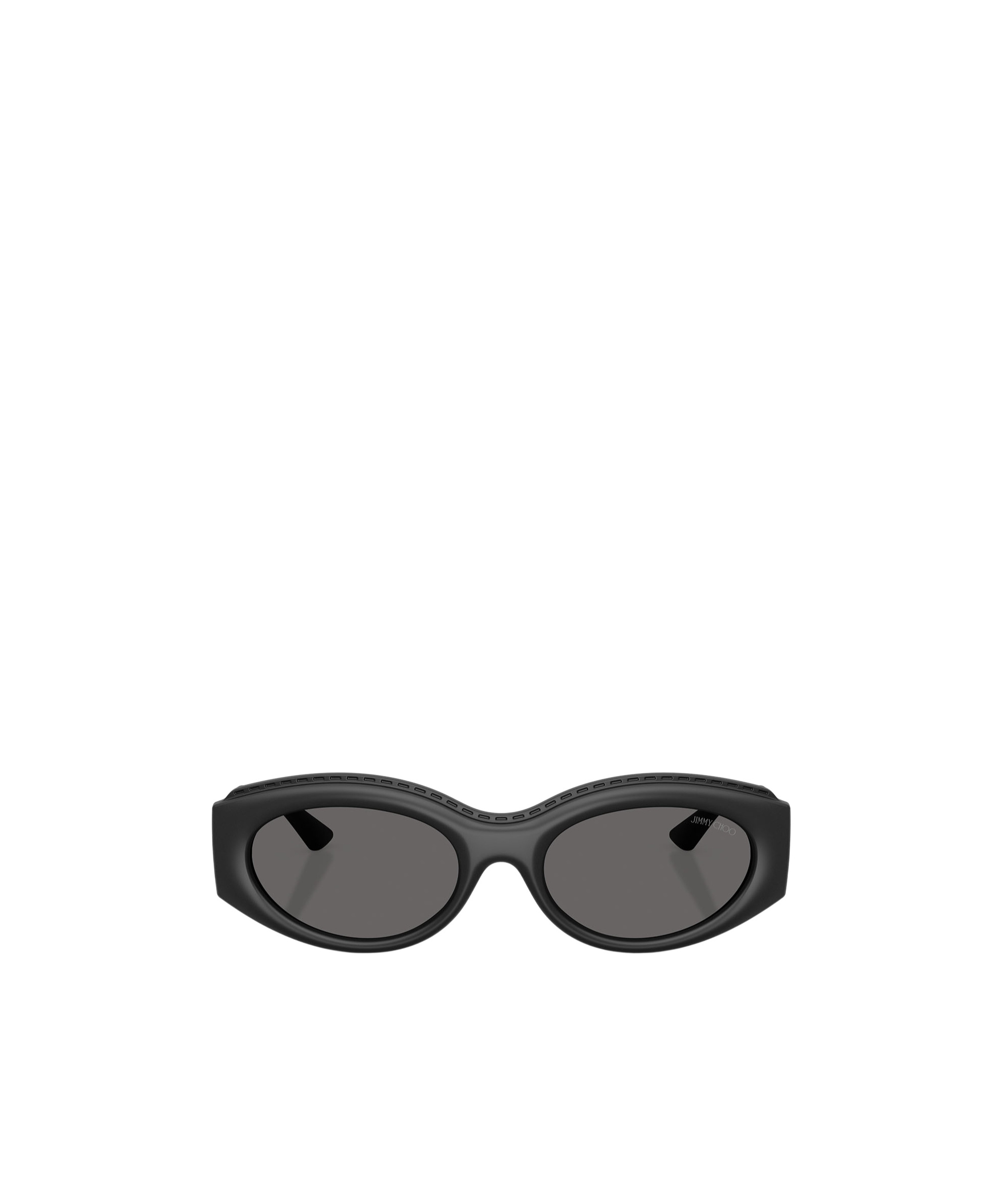 Jimmy Choo Geometric Sunglasses In Black