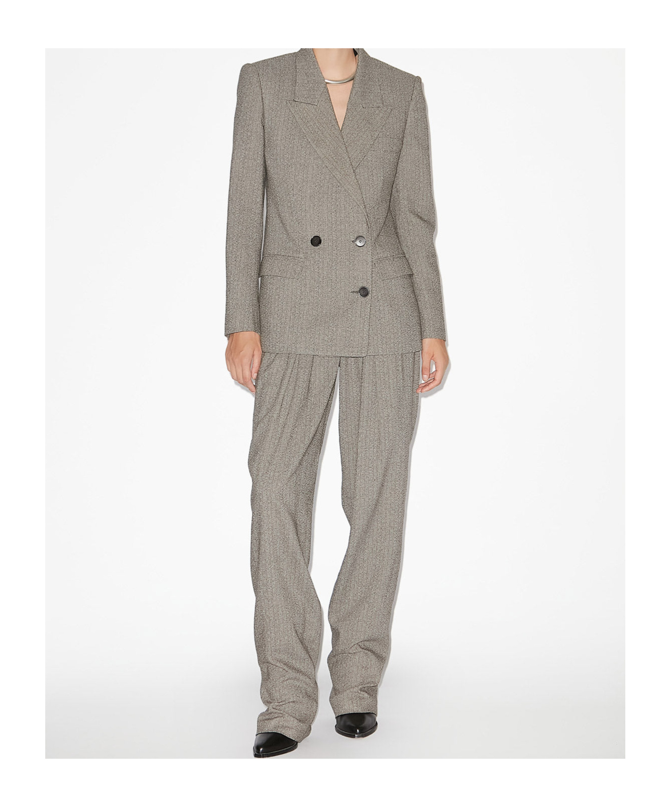 Isabel Marant Irma Blazer In Gray