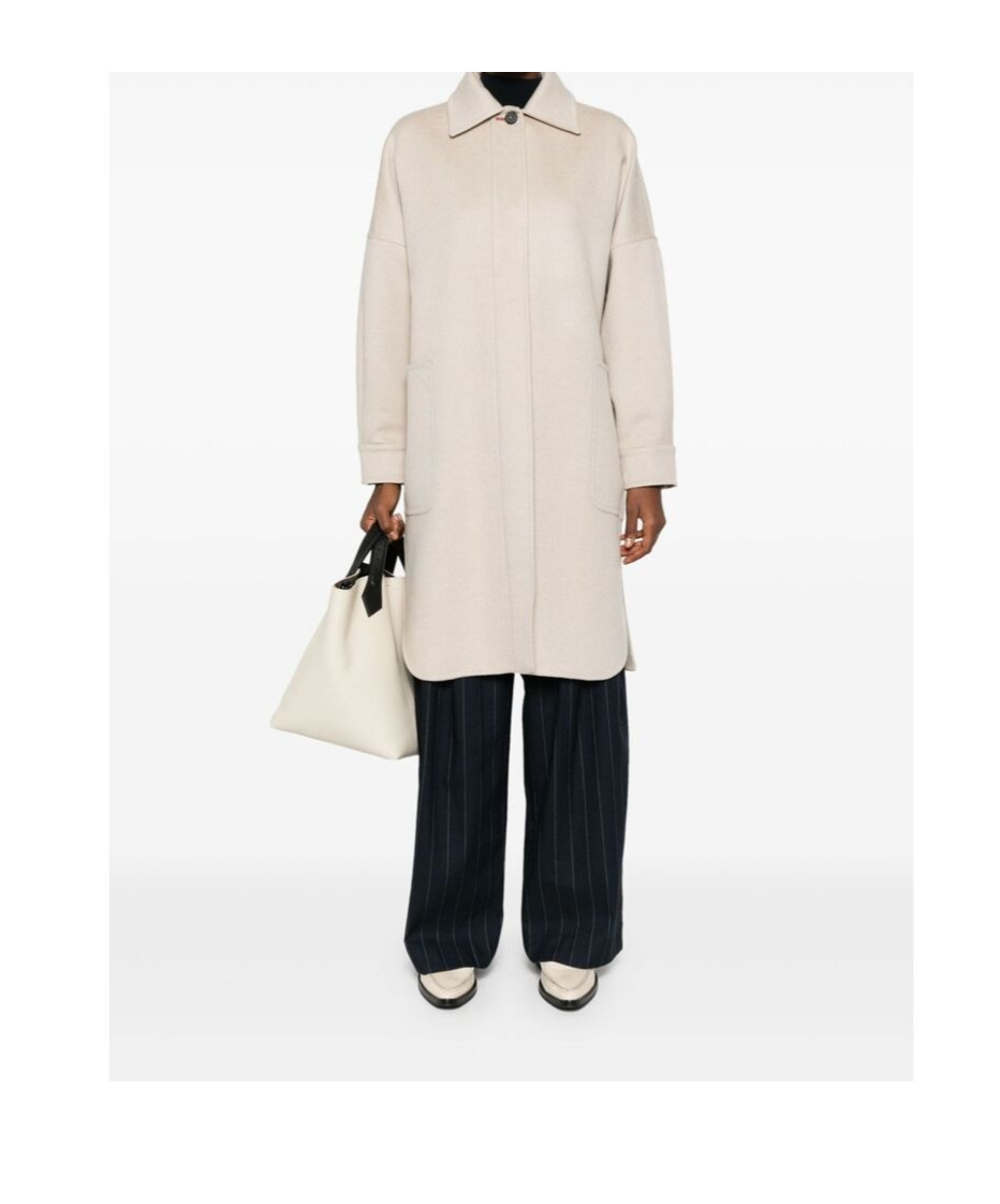 Max Mara Atelier Coats In White