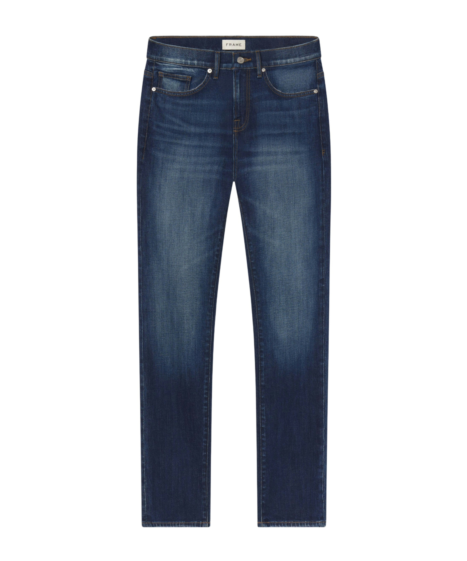 Frame Belt Loop Jeans In Blue