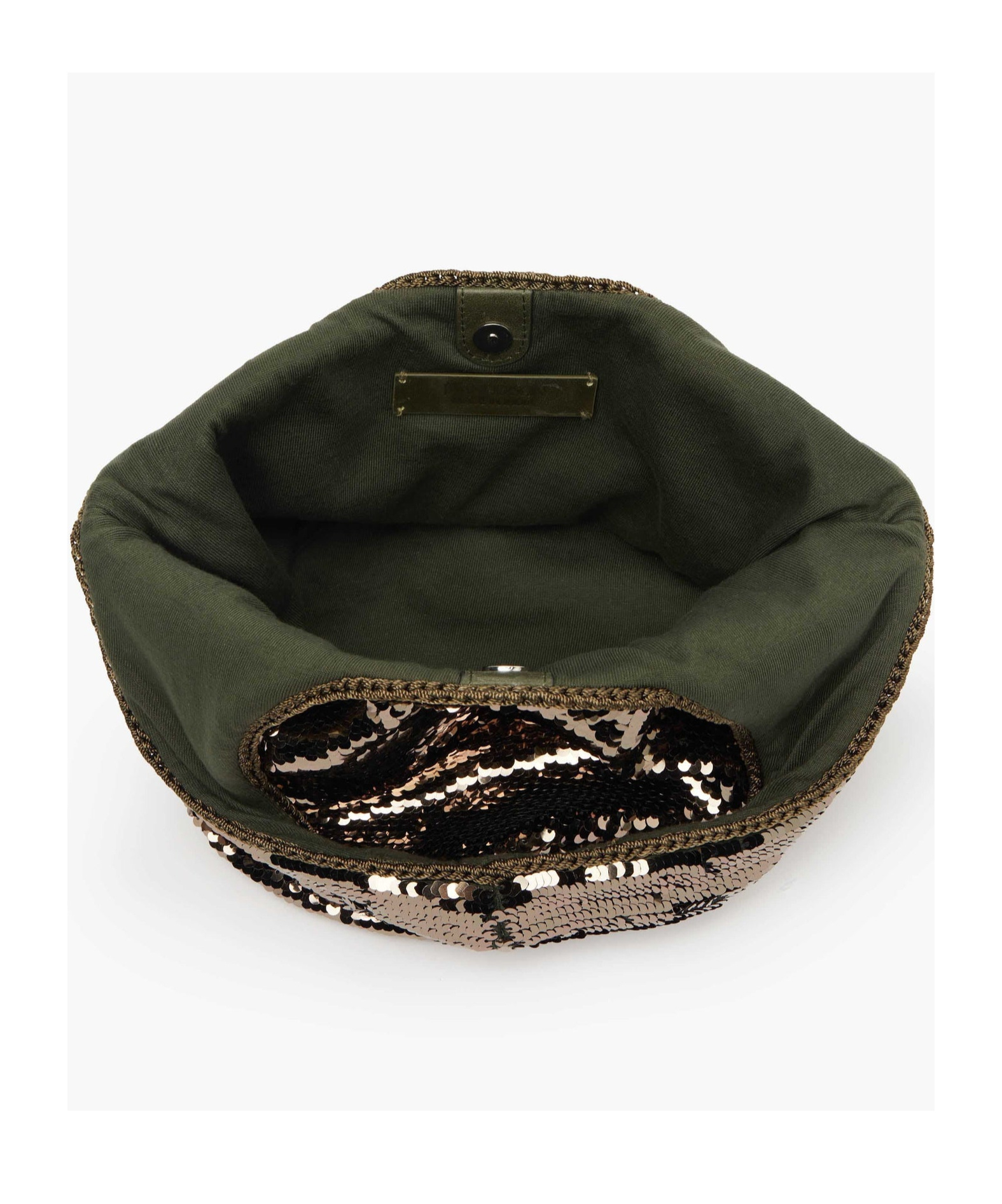 Jw Anderson Sequin Embellished Shoulder Bags With Two Handles In Black