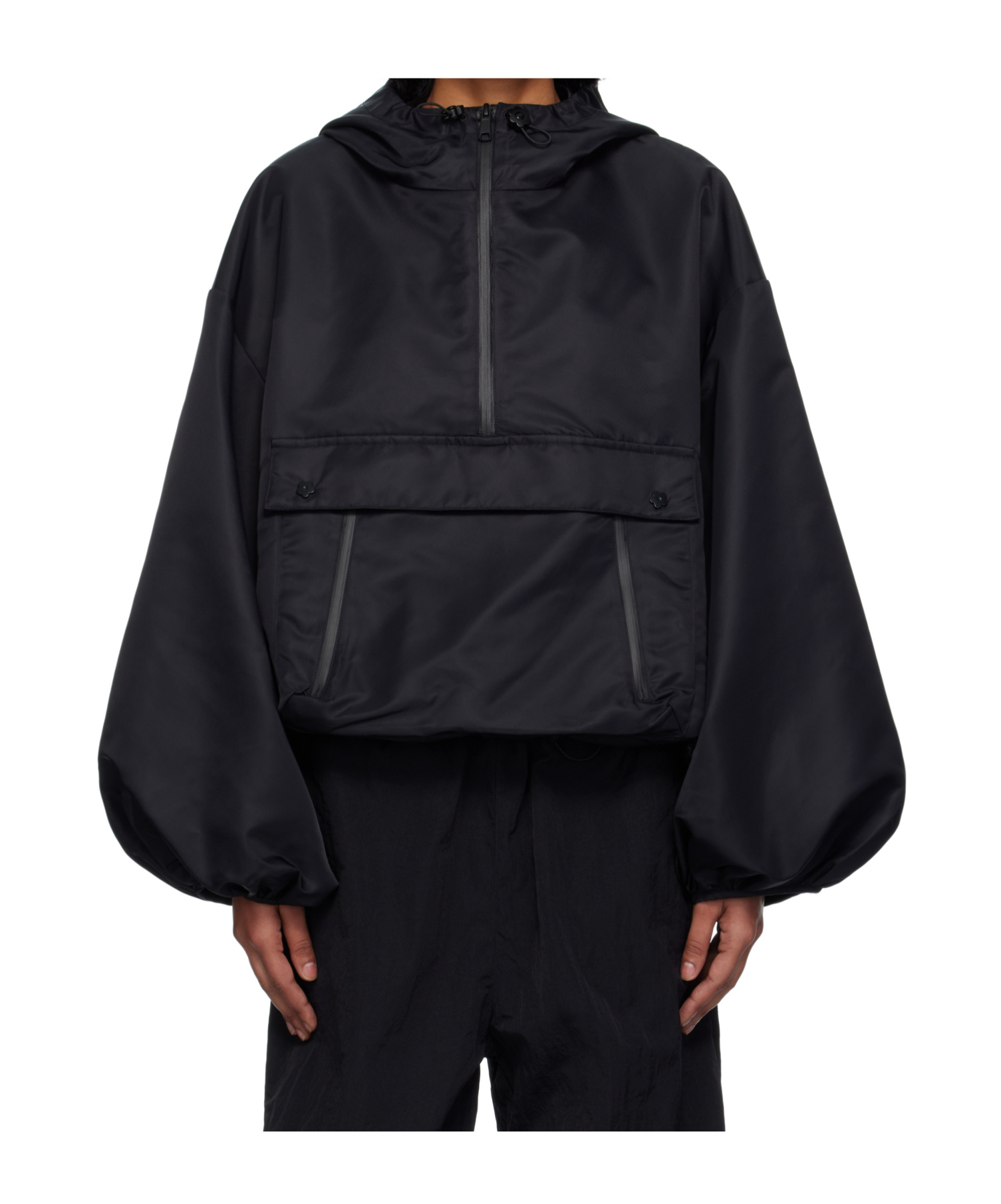 Cecilie Bahnsen Beverly Technical Nylon Anorak In Blue