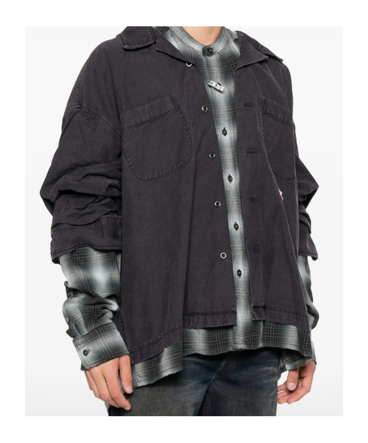 Miharayasuhiro Maison Mihara Yasuhiro Shirts In Black