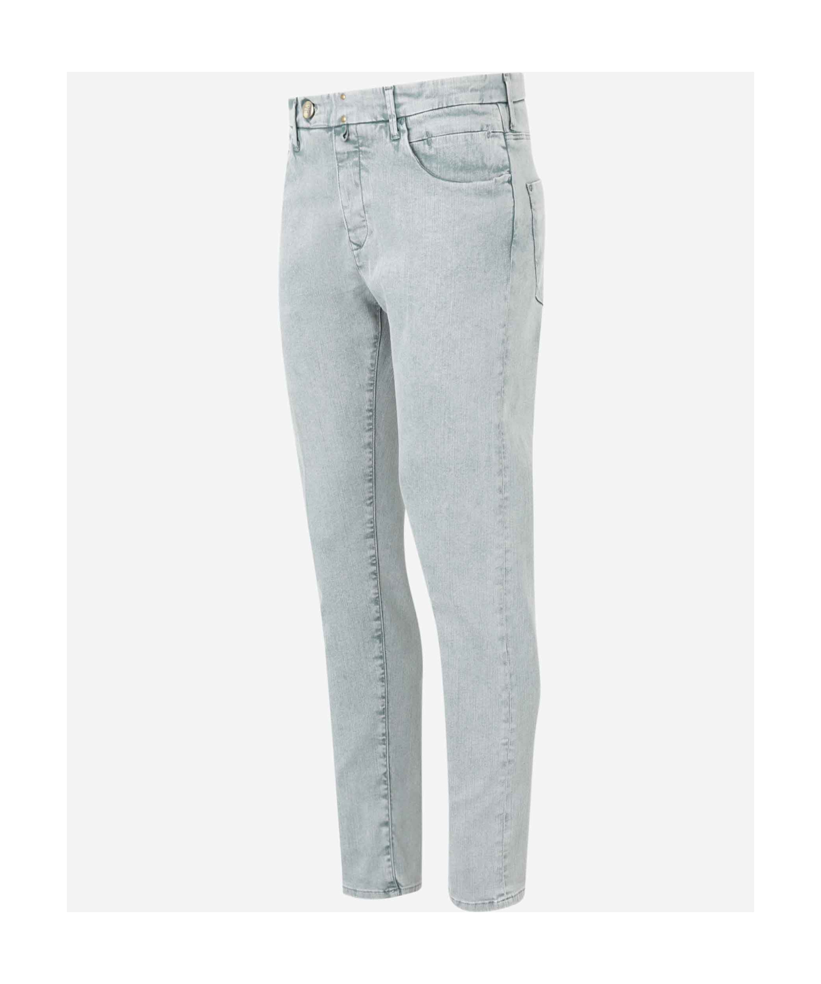 Incotex Jeans With Belt Loops In Gray