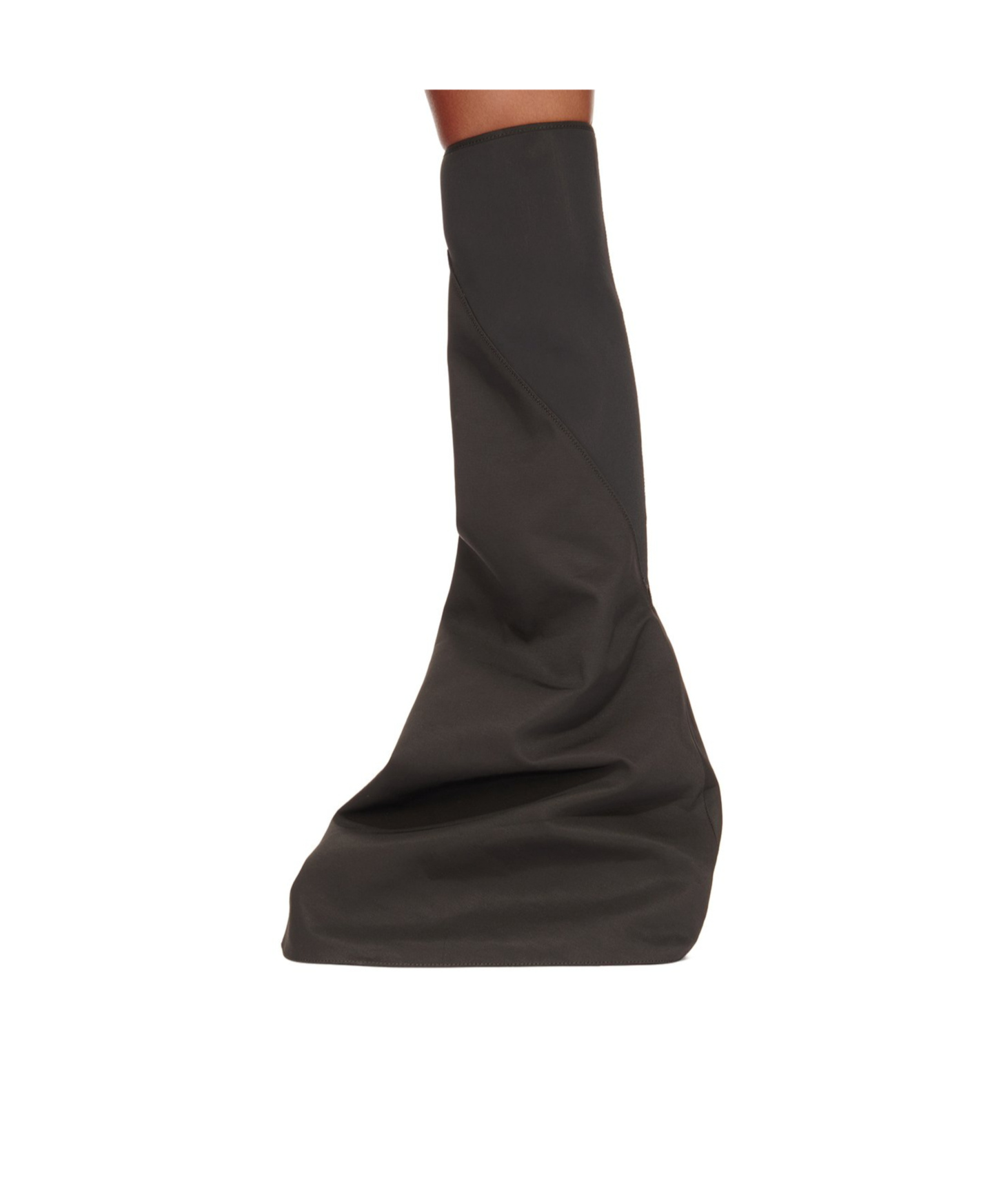 Rick Owens Drkshdw Foldable Design Boots In Black