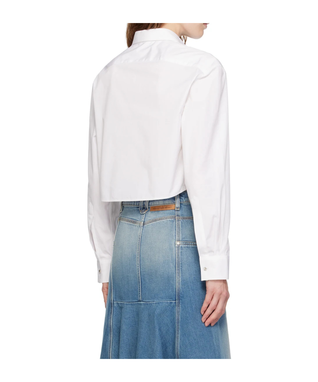Stella Mccartney Lapel Shirt In White