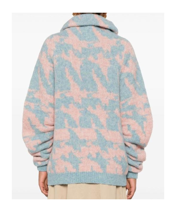 Shop Dries Van Noten Long-sleeved Sweater In Gray