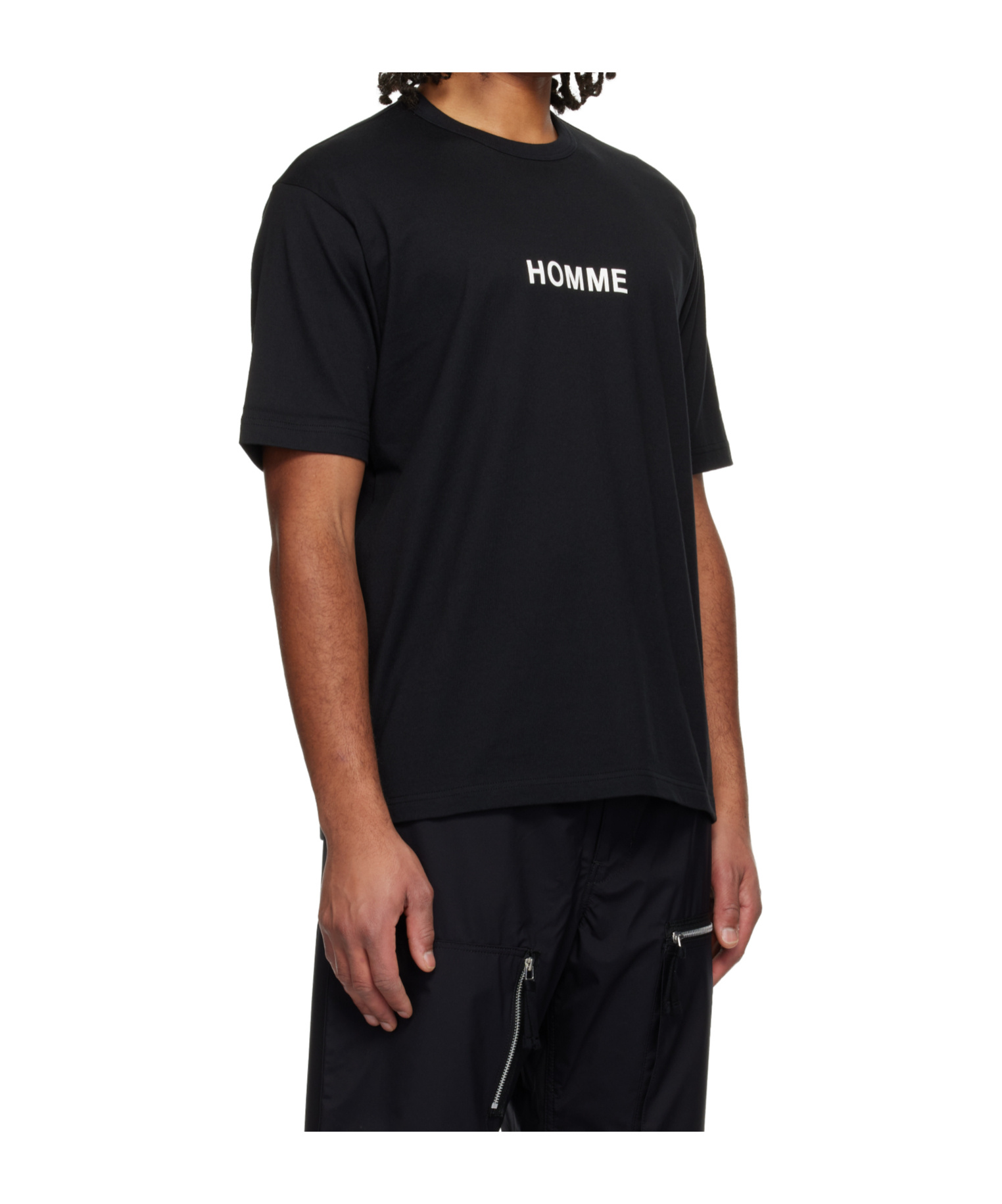 Comme Des Garçons T-shirt Comme Des Garcons Men Color Black In Black