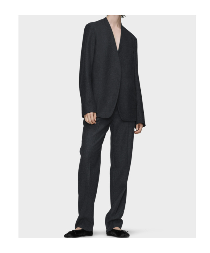 Maison Margiela Minimal Jacket In Gray