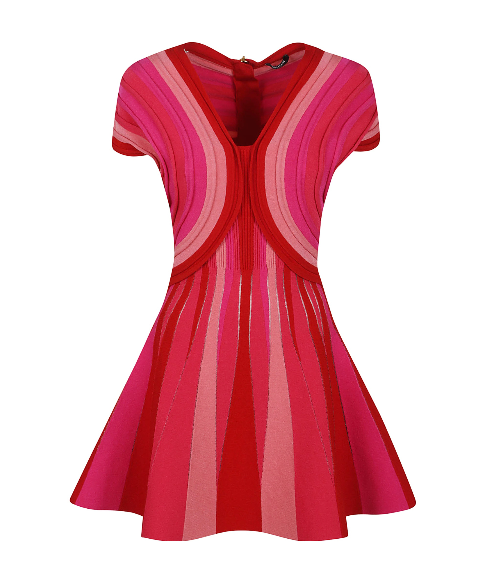 BALMAIN FLARED MINI DRESS