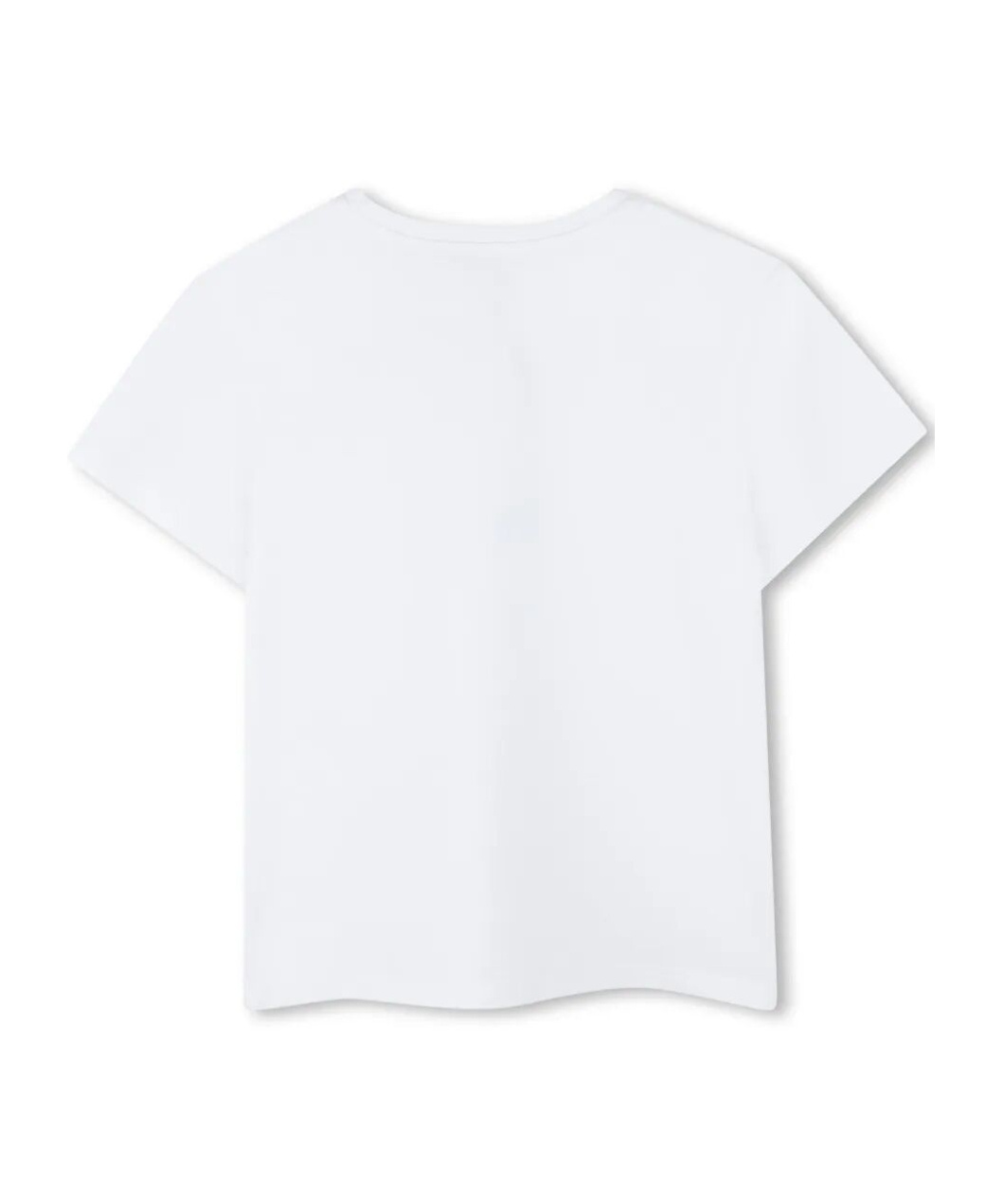 Givenchy Rhinestone-logo Cotton T-shirt In White