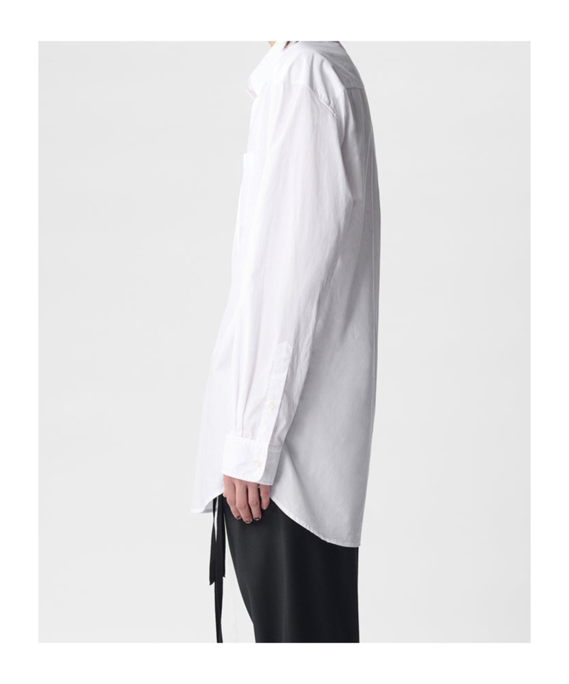 Ann Demeulemeester Long-sleeved Shirt In White