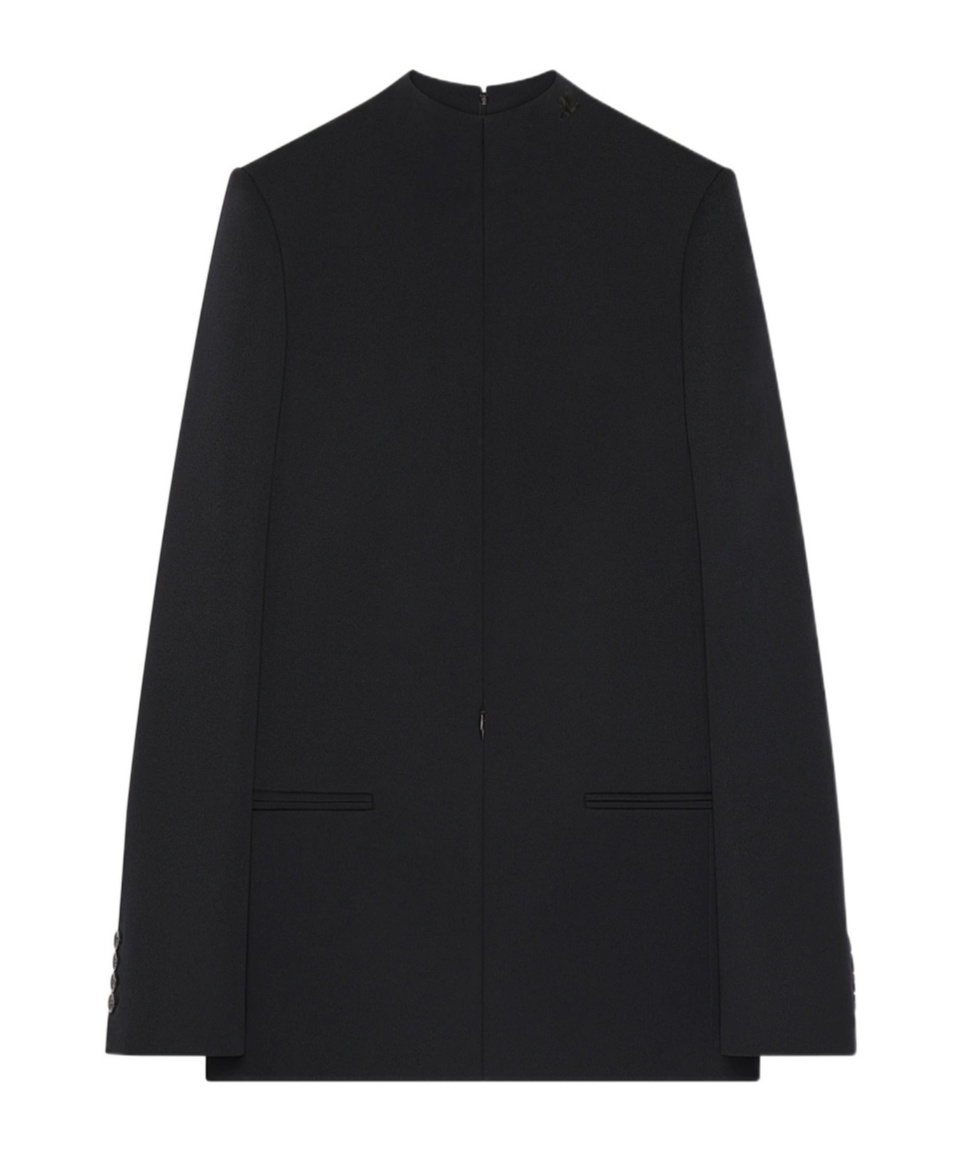 Courrèges Front-zipped Cut-out Mini Dress In Black