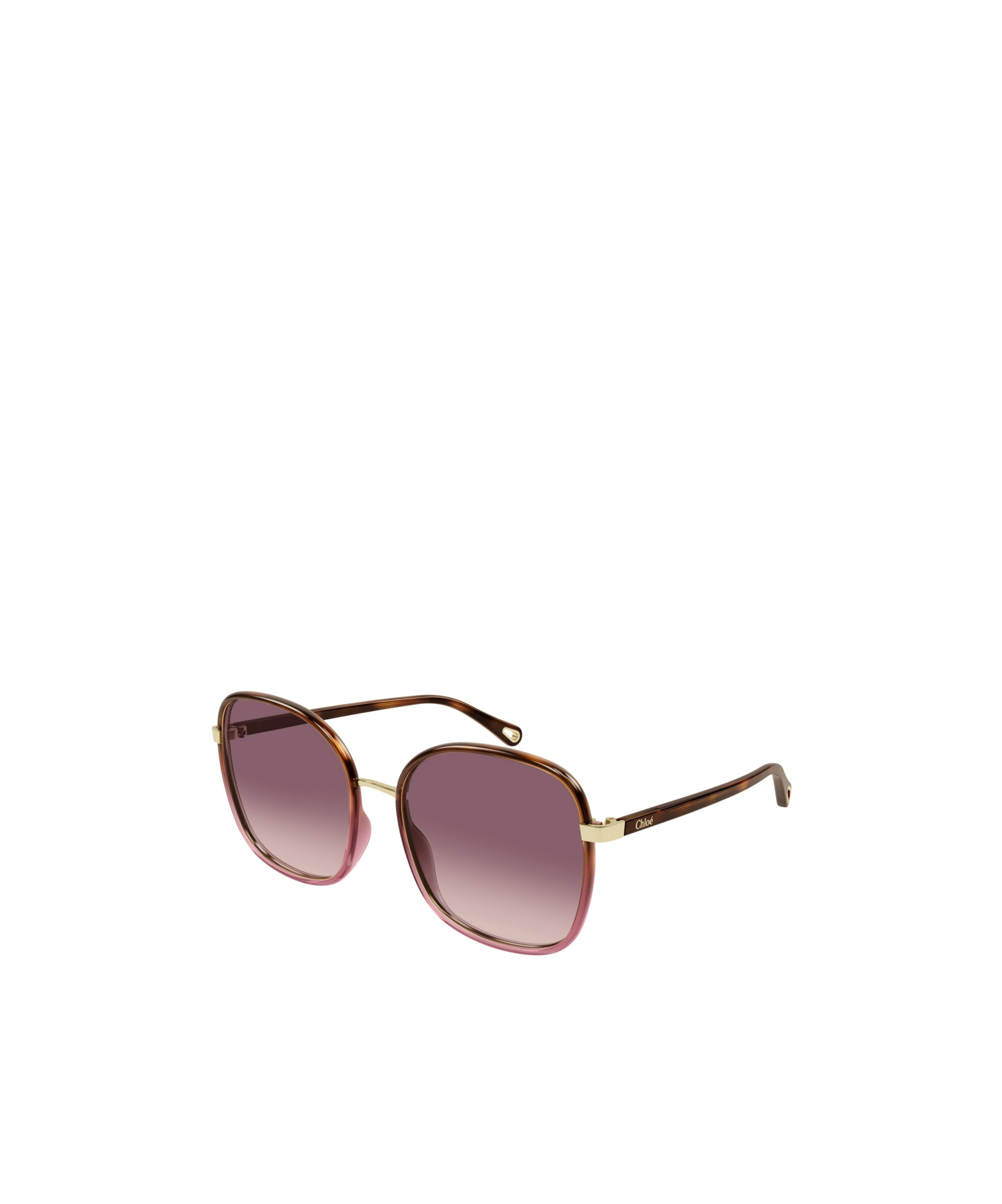 Chloé Eyewear Square Frame Sunglasses In Brown