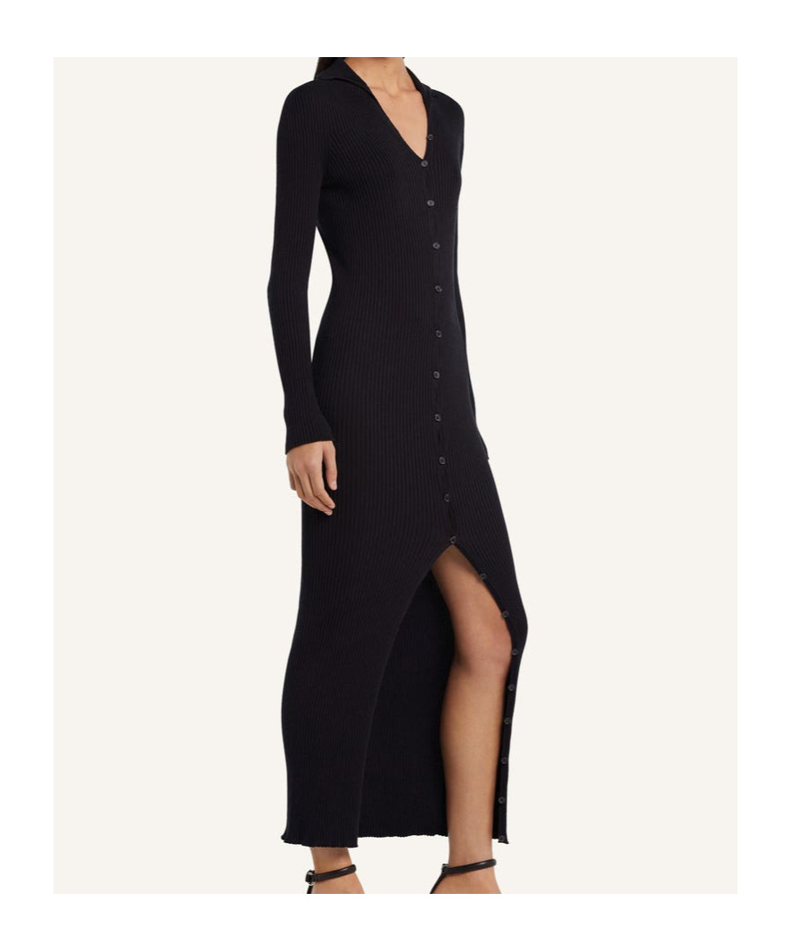 Courrèges Button-down Midi Dress