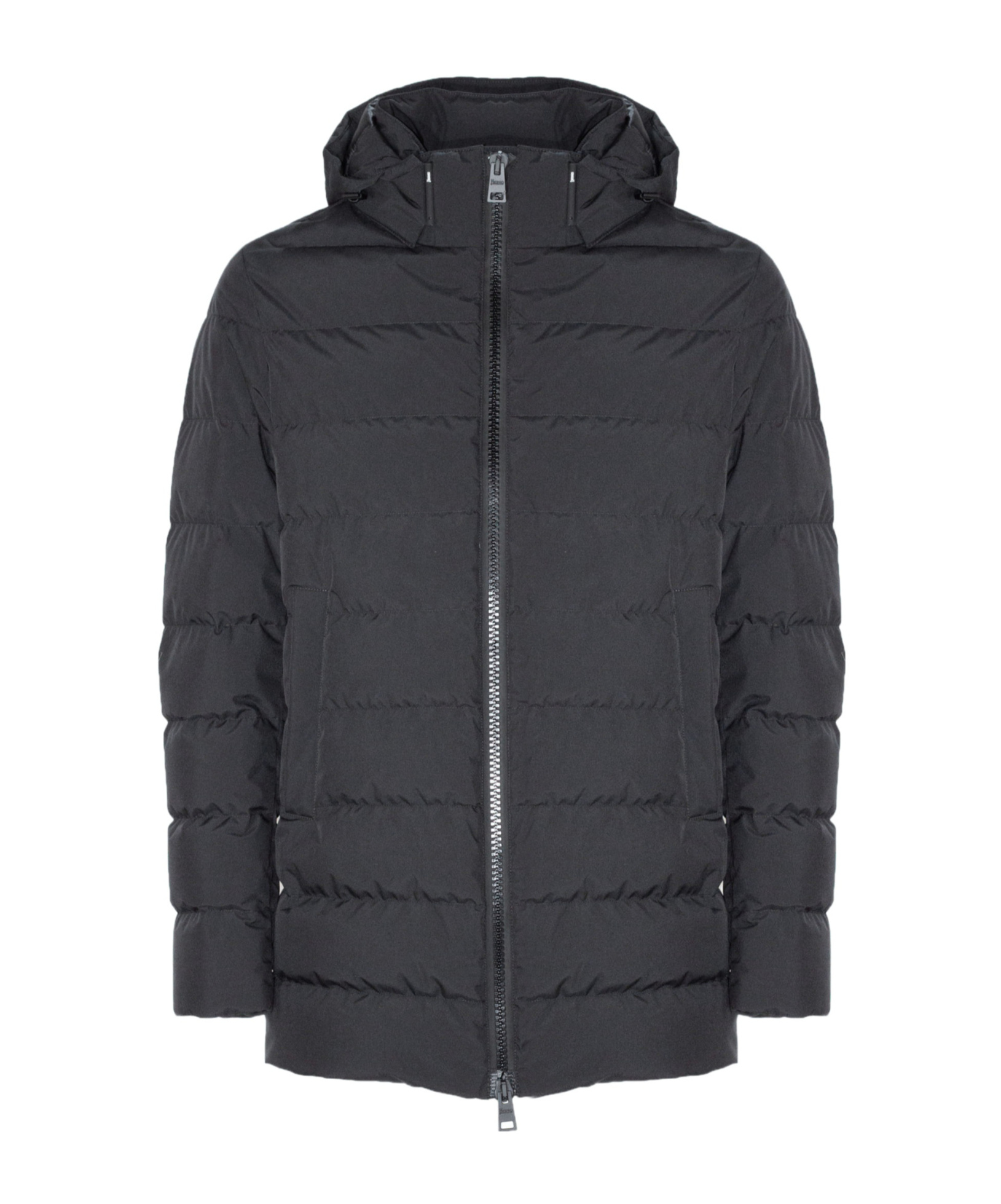 Herno Gore Windstopper Laminar Parka In Black