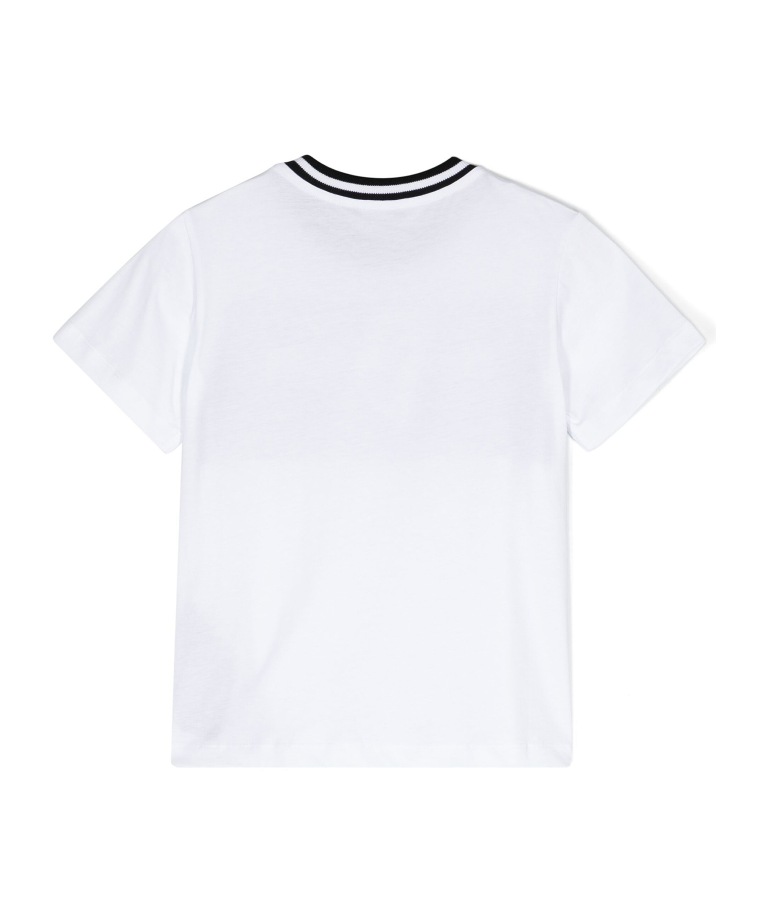Balmain Logo-print Cotton T-shirt In White