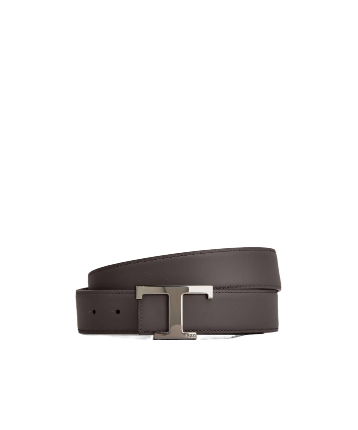 Tod's Two-color Belt In Black