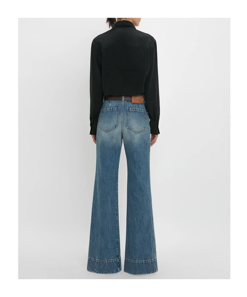 Victoria Beckham Long In Blue