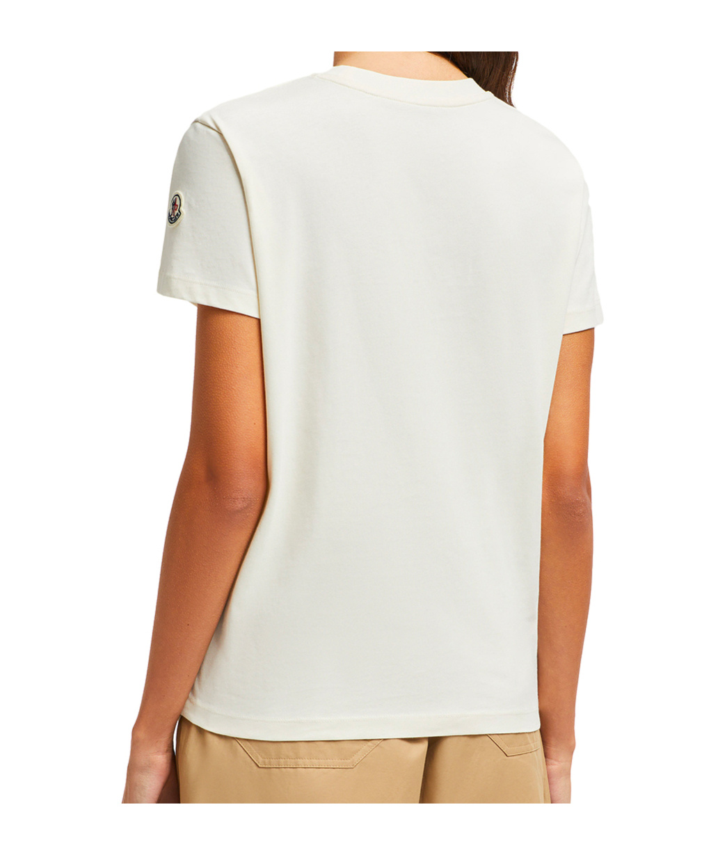 Moncler Short-sleeved T-shirt In White