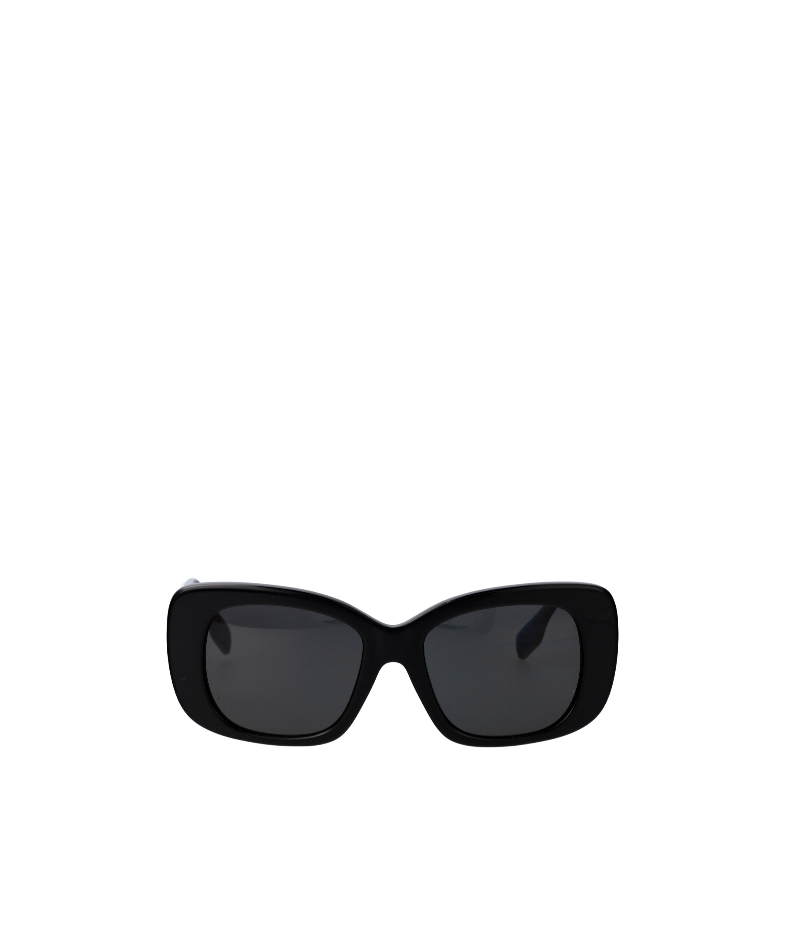 Burberry Black Acetate Sunglasses In Black