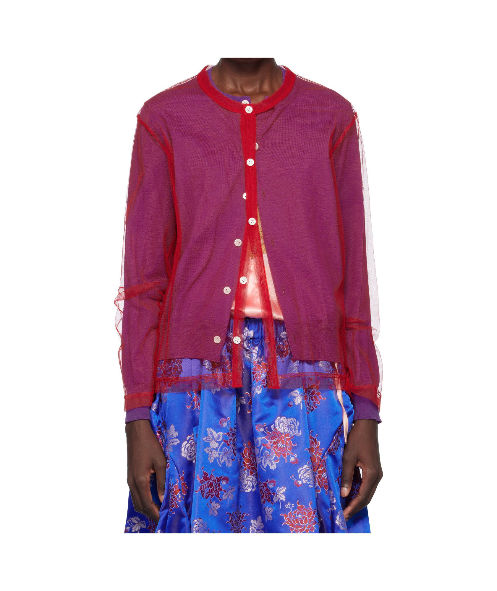 COMME DES GARÇONS CREW NECK LONG SLEEVE TOP