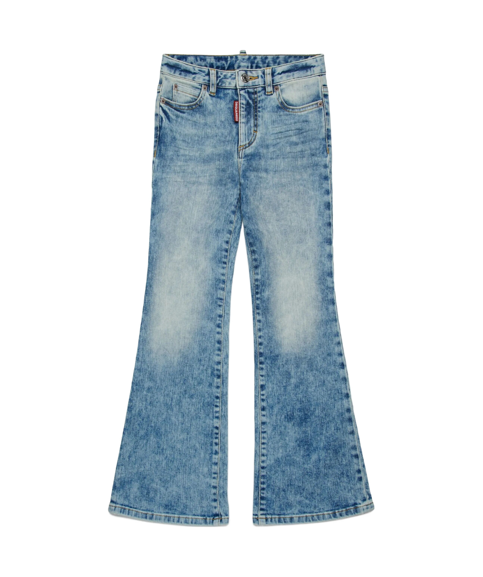 DSQUARED2 BELT-LOOP JEANS