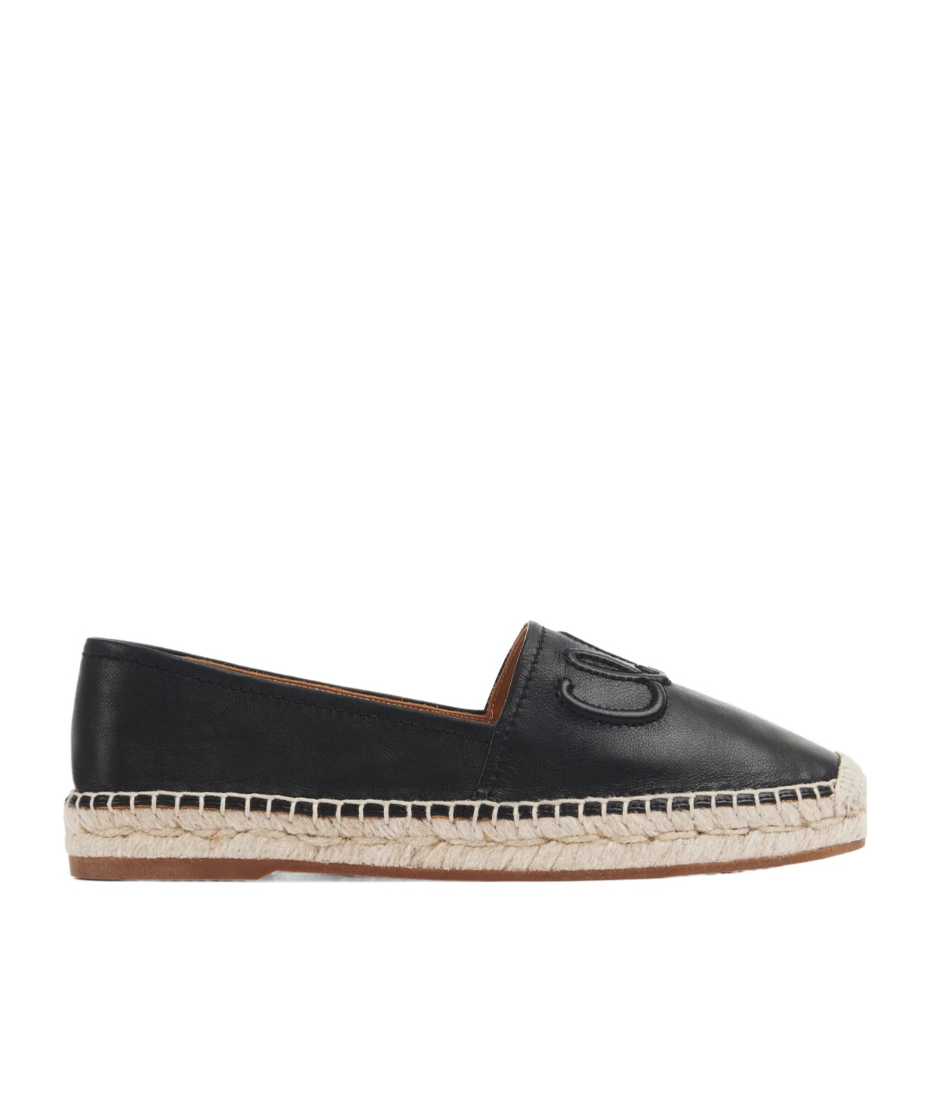 Shop Chloé Isla Espadrilles In Black