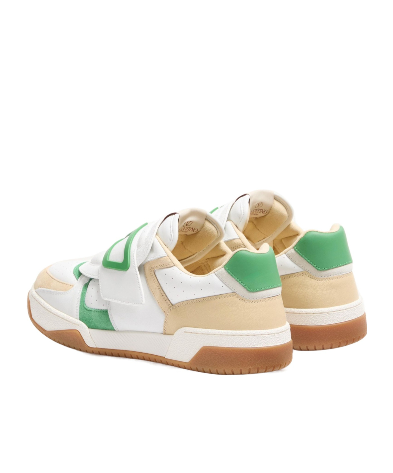 Valentino Garavani Vg Joie De Jouer Sneaker In Nappa Calfskin In White