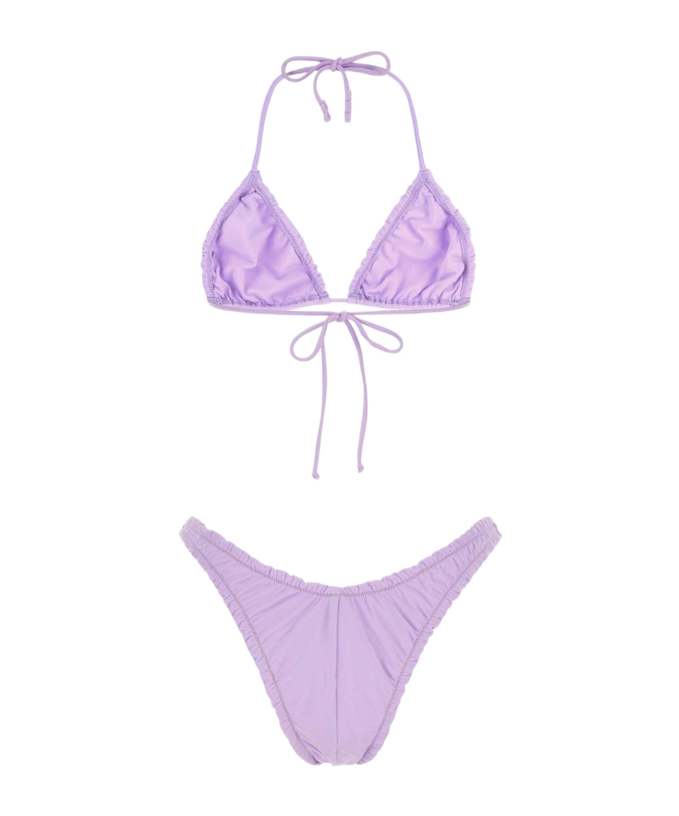 Reina Olga Lilac Stretch Nylon Bikini In Purple