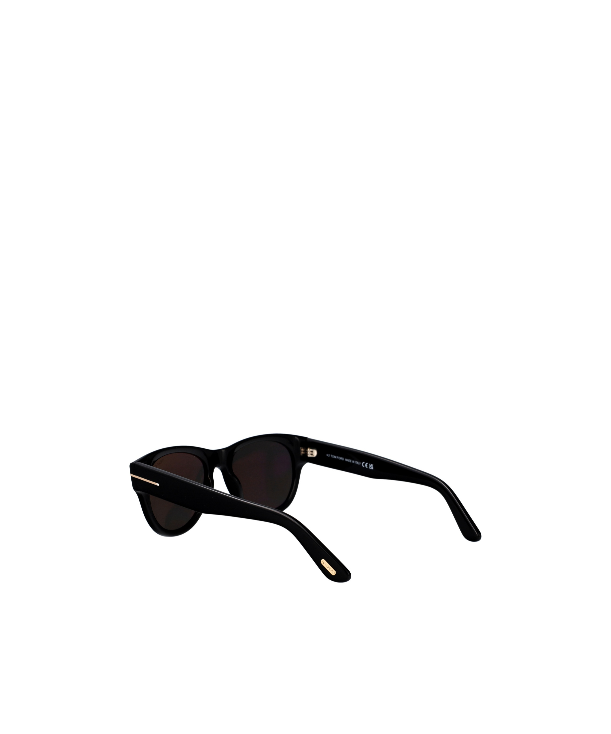 Tom Ford Eyewear Round Frame Sunglasses In Black