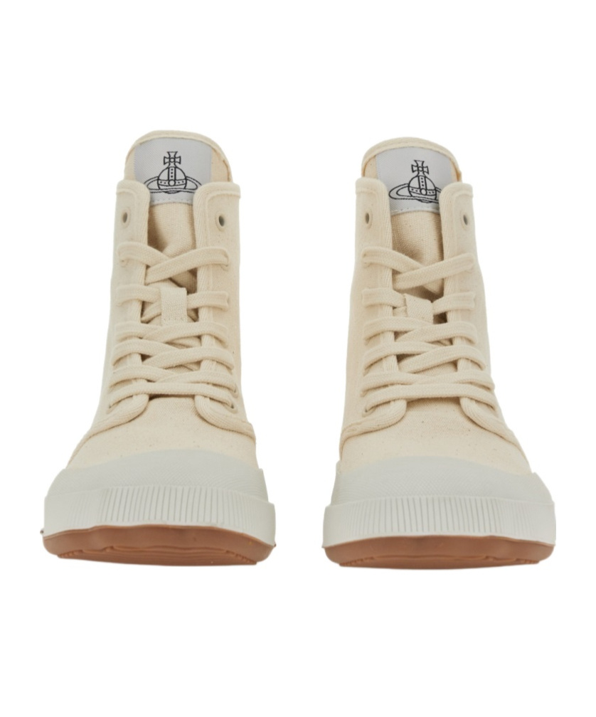 Vivienne Westwood High Top Sneaker In Neutral
