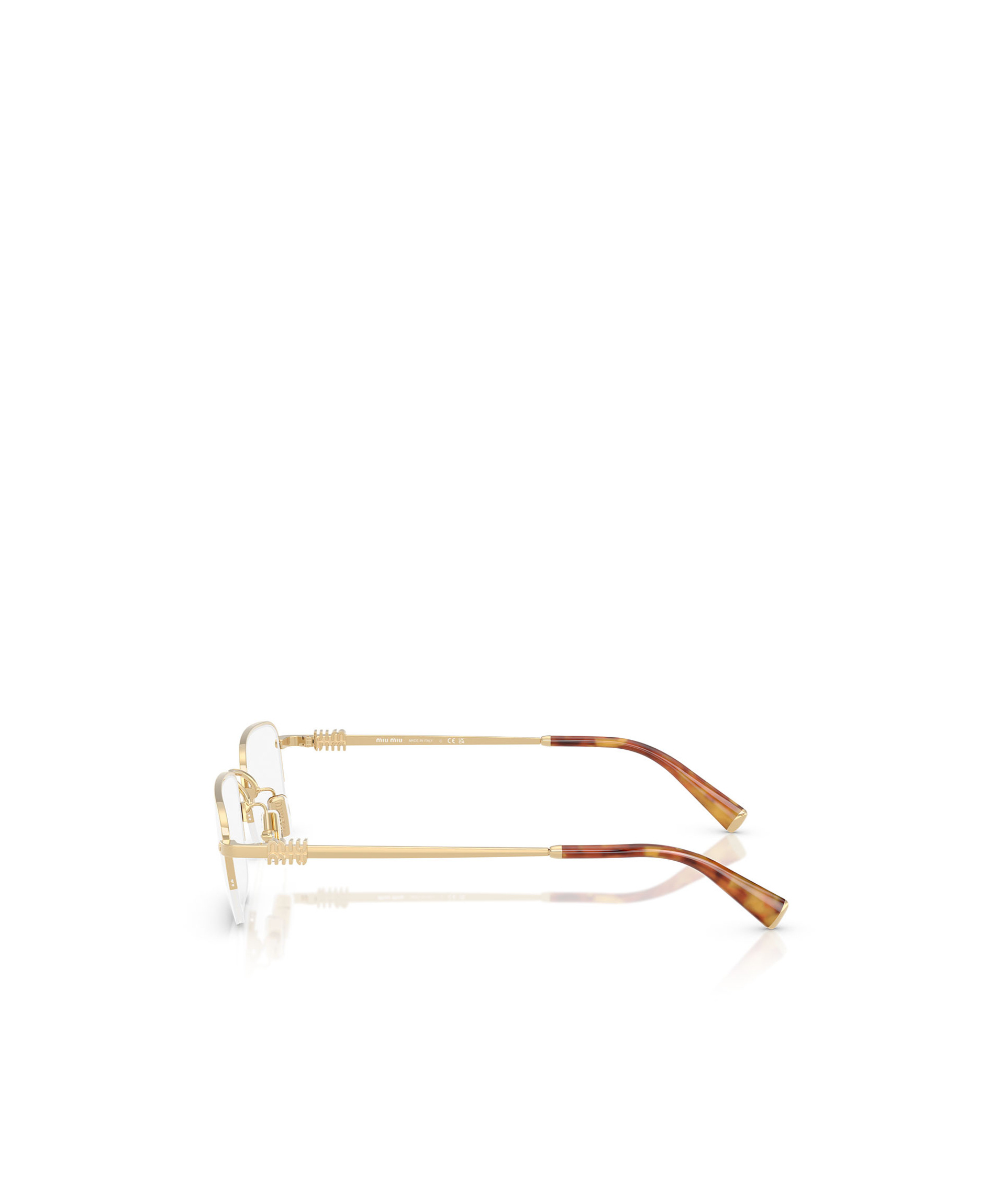 Miu Miu Rectangular Flat Mirror In Multi