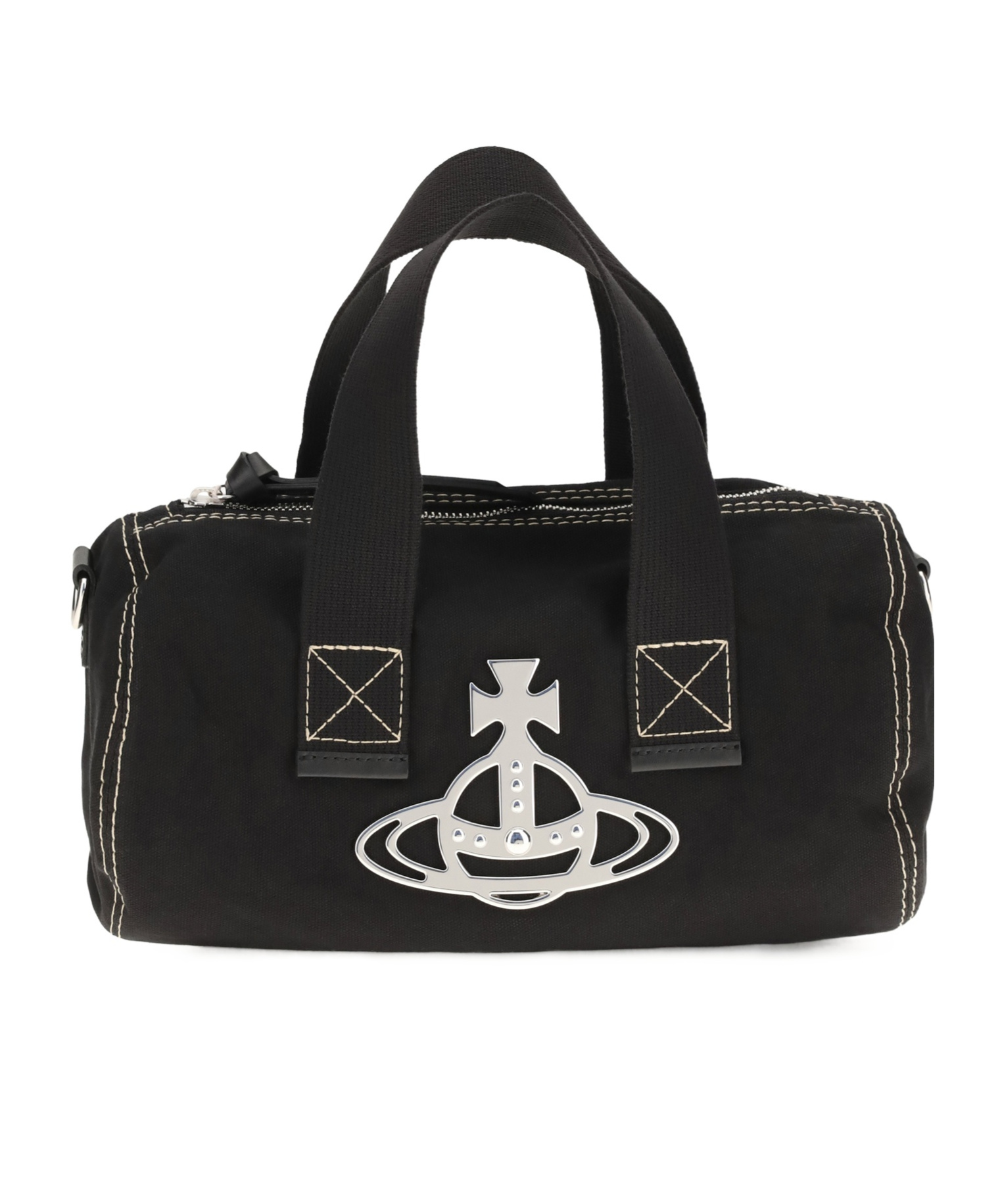Vivienne Westwood Paul Cylinder Shoulder Bag In Black