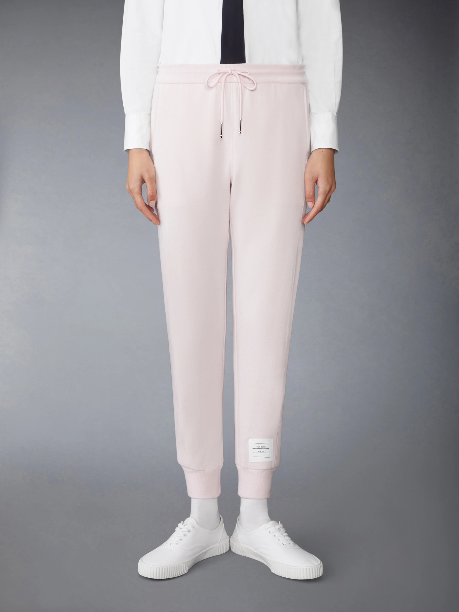 Thom Browne 4-bar Jersey Track Pants In White