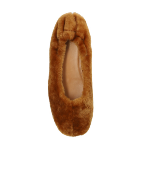 DRIES VAN NOTEN ROUND HEAD BALLET SHOES 