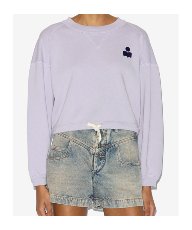 Isabel Marant Étoile Margo Sweatshirt In White
