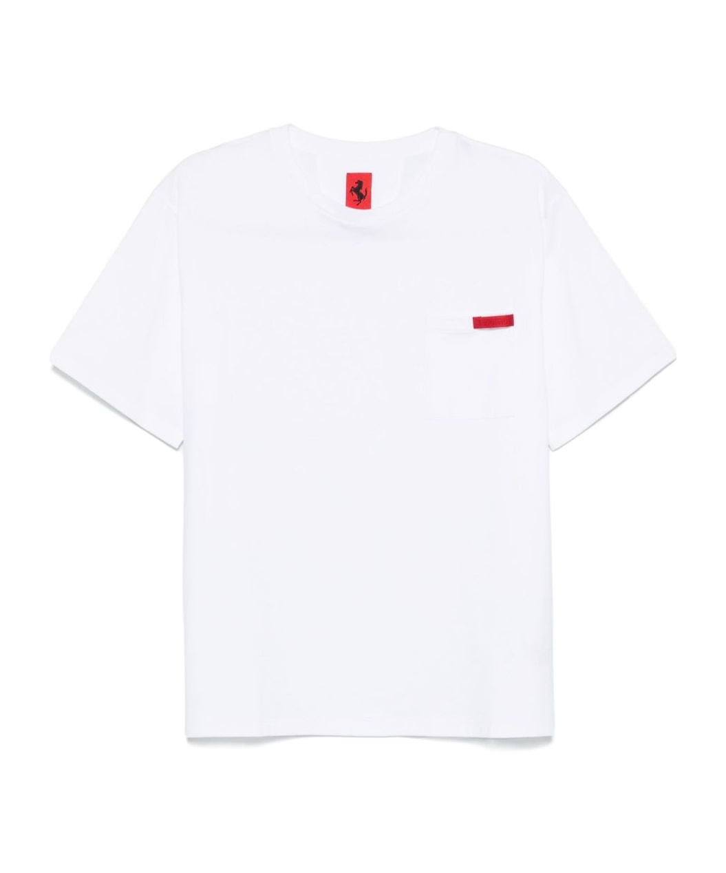 Ferrari Patch-pocket Cotton T-shirt