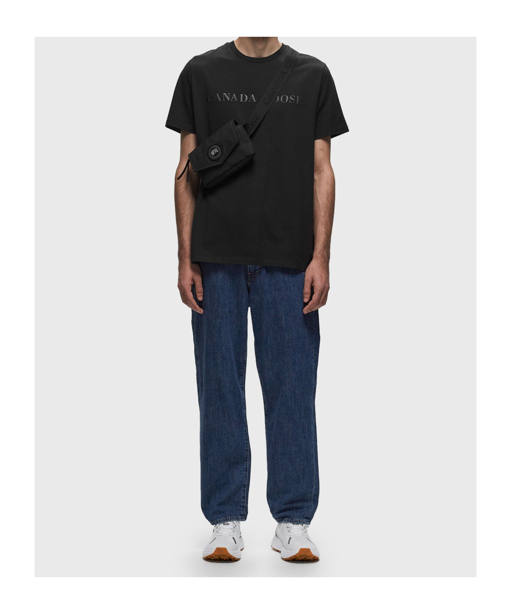 Canada Goose Emersen Cotton T-shirt In Black