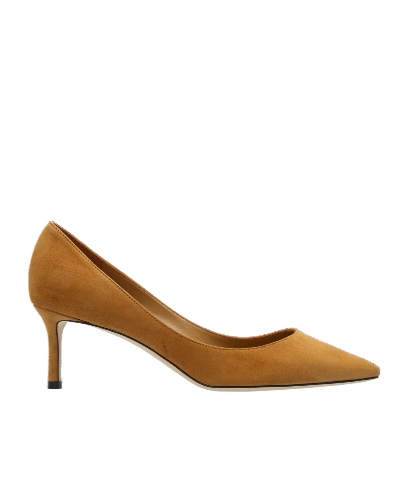 Jimmy Choo 60mm Romy Suede Pumps In Brown