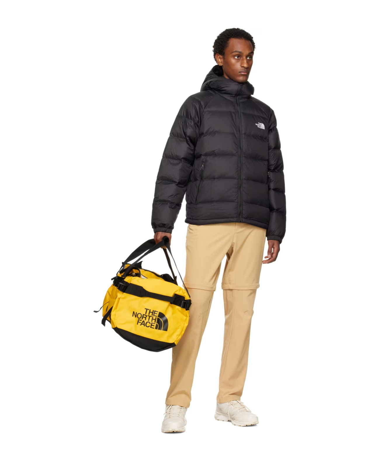 Shop The North Face Hydrenalite Hooded Padded Down Jacket In Black
