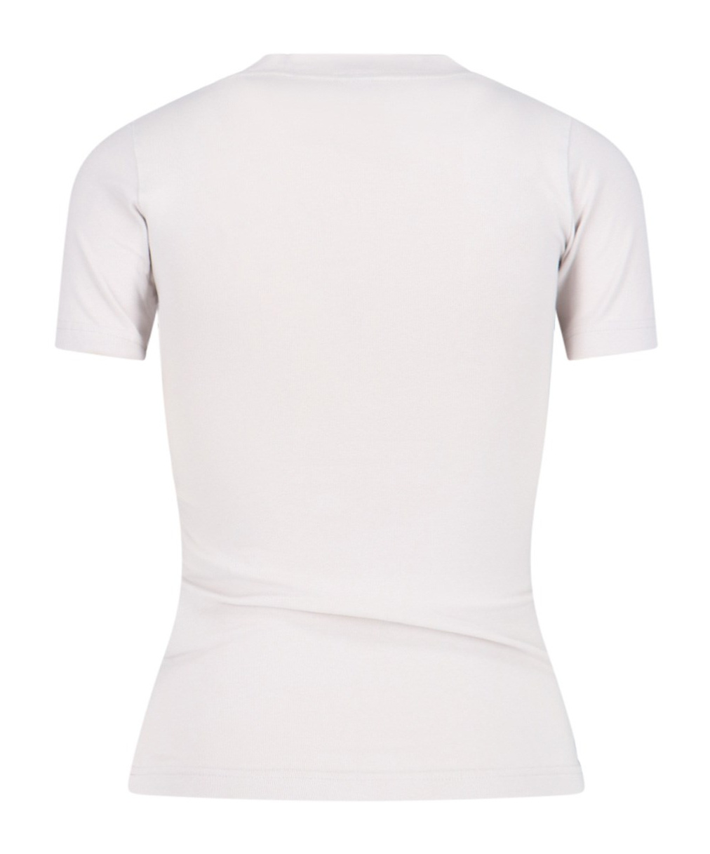 Balenciaga 'activewear' Stretch Jersey T-shirt In White
