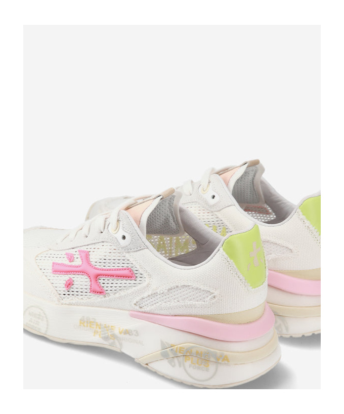 Premiata Round-headed Professional Sports Shoes In Pink