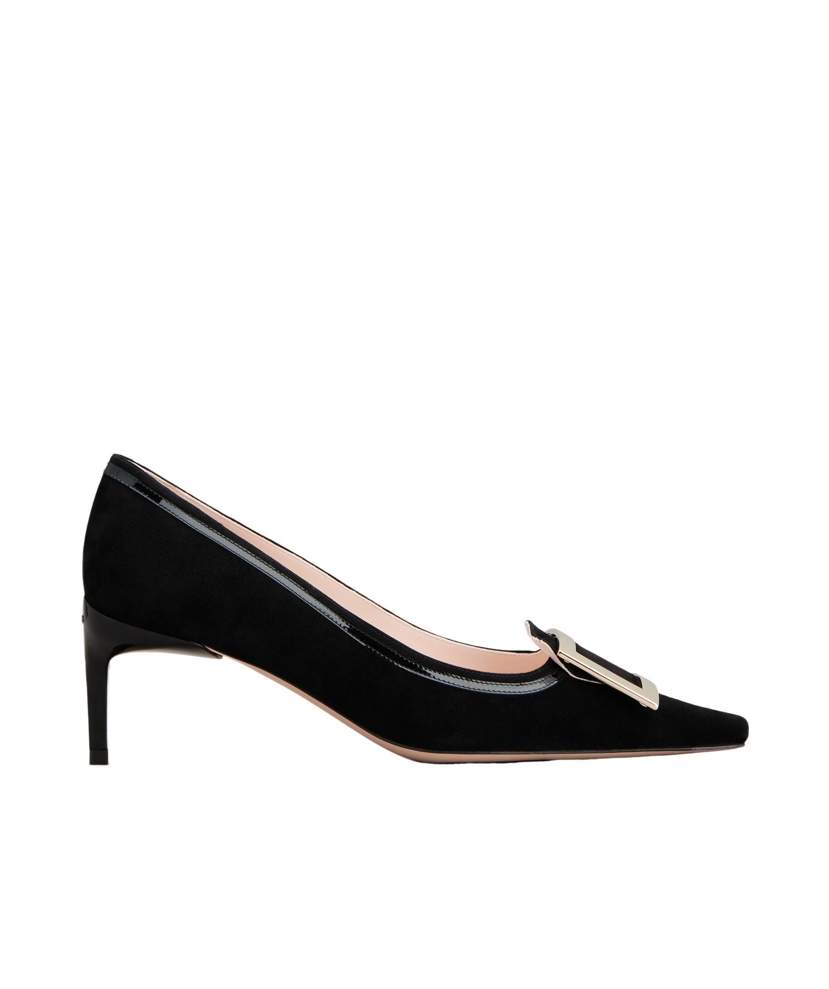 Roger Vivier Viv Canarette Decollete 55 In Black