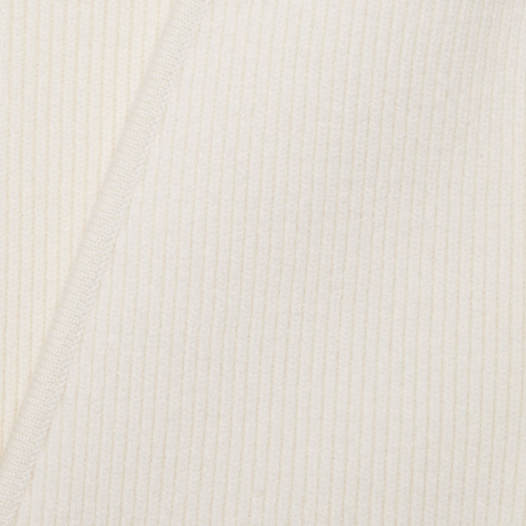 Gucci Interlocking-g Ribbed Cardigan In White