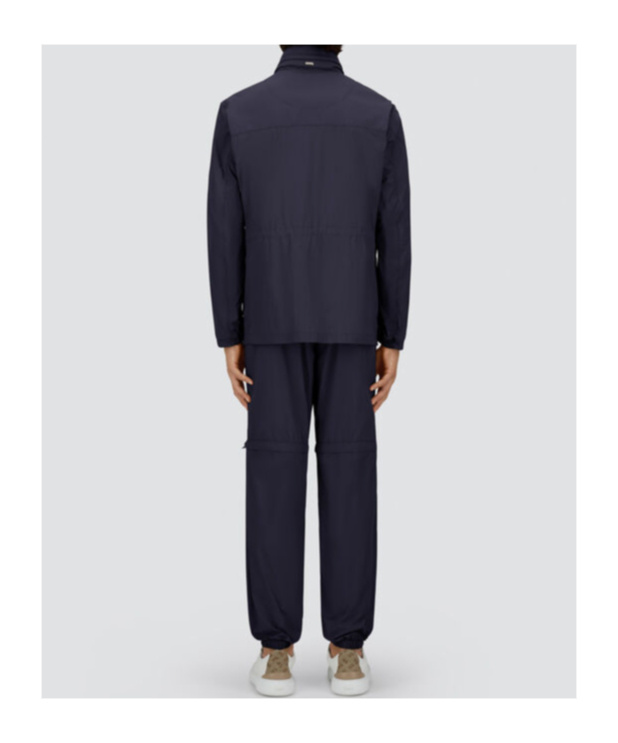 Shop Herno Long-sleeved Jacket In Blue