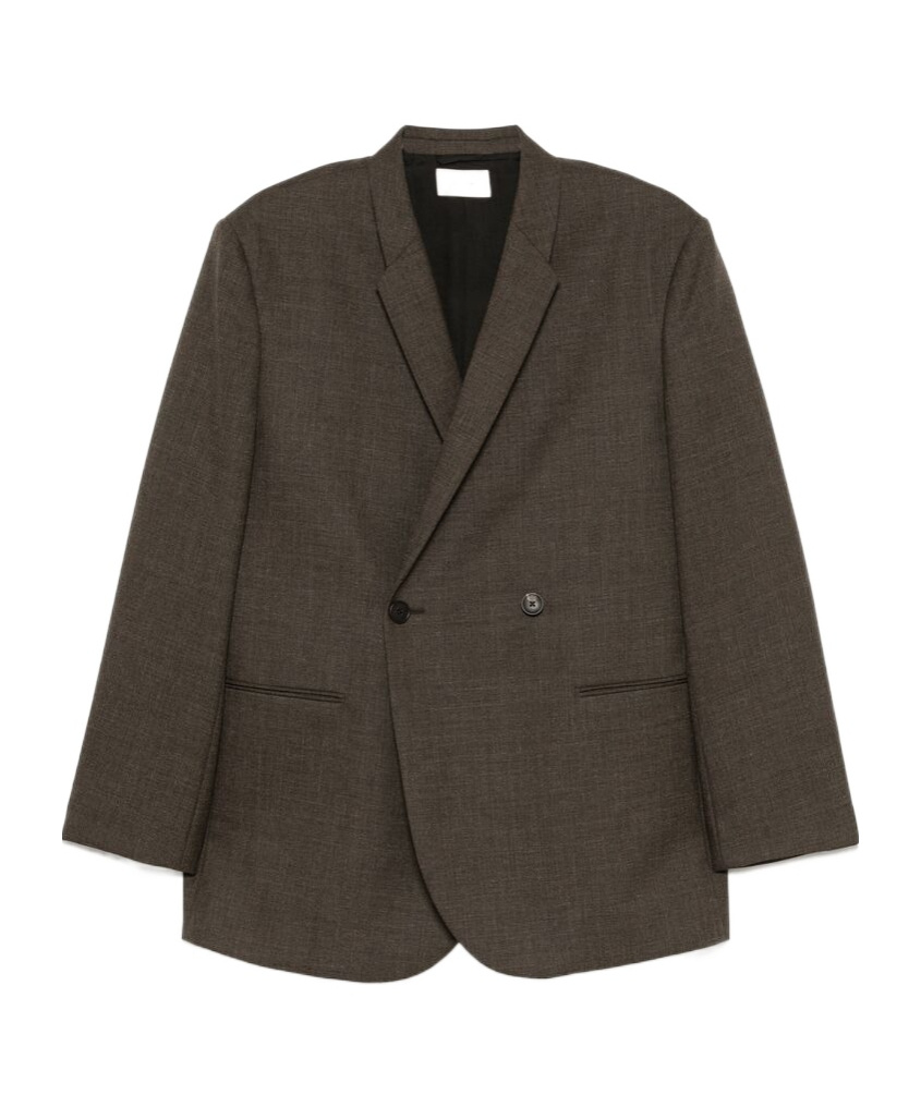 The Row Long-sleeved Suit Coat In Brown