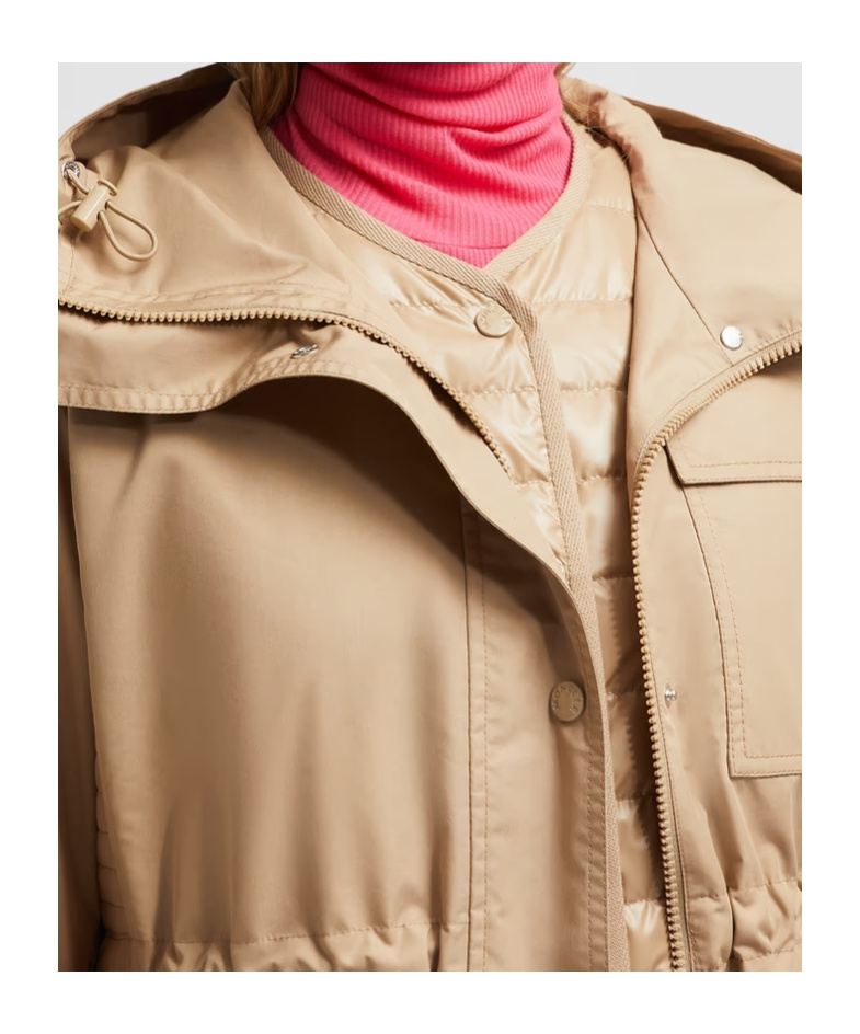 MONCLER MEUDON 3-IN-1 HOODED DOWN PARKA COAT